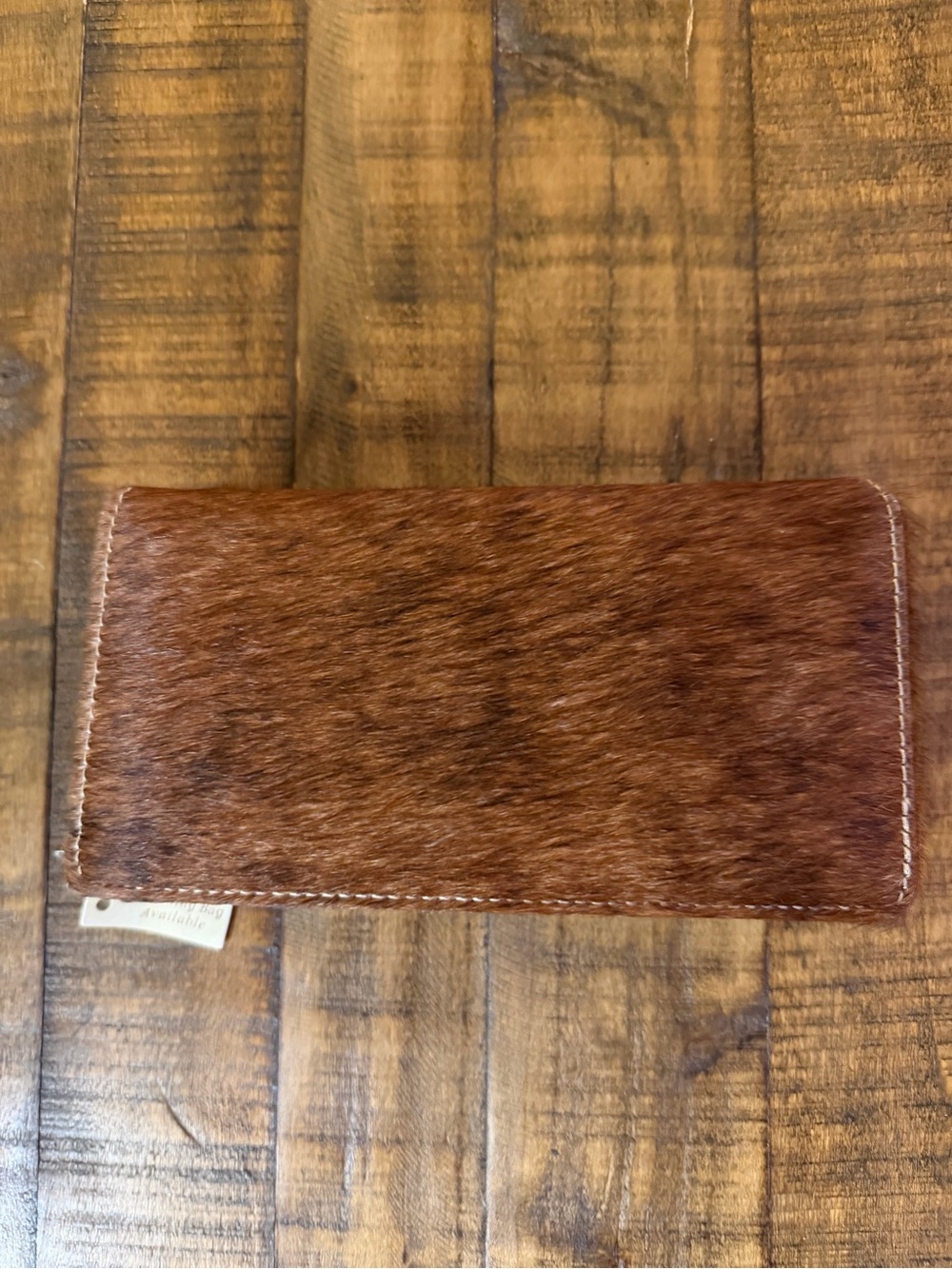 Brown Hair-On Leather women’s Wallet